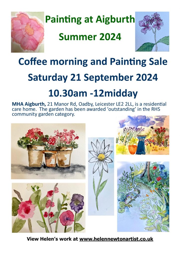 Link to PDF flier for Art in Garden coffee morning