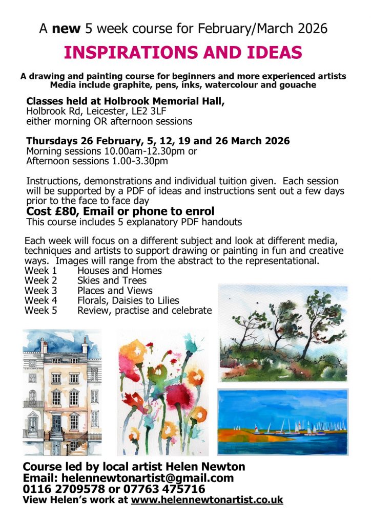 Link to Flier for the Inspirations and Ideas Day Course - February-March 2026