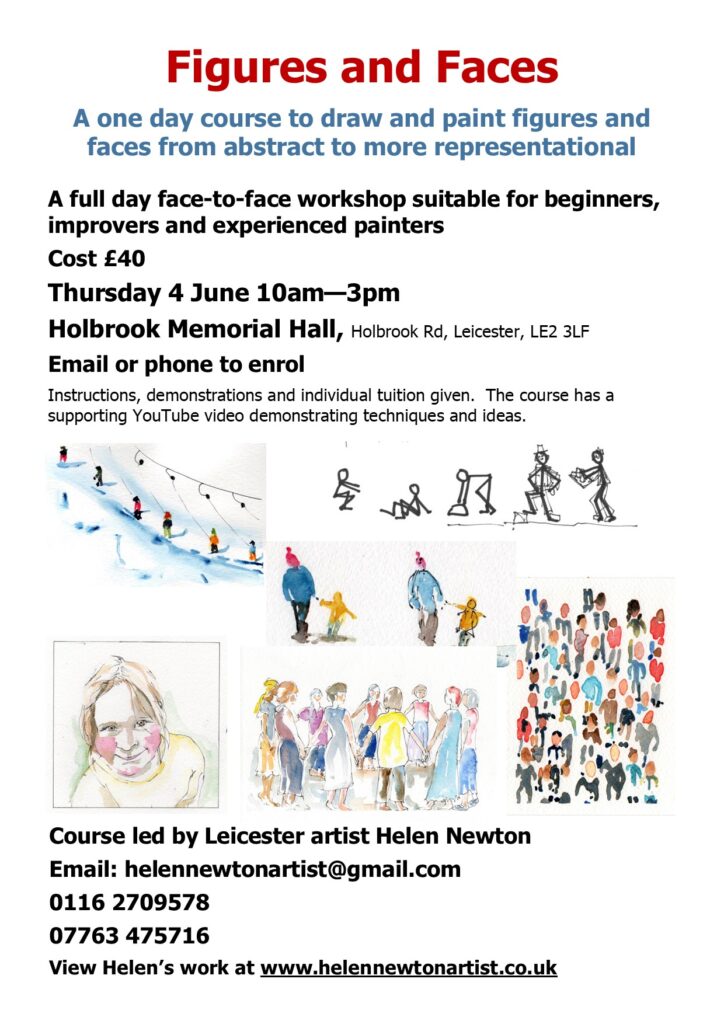 Link to PDF Flier for Figures and Faces course in June 2026