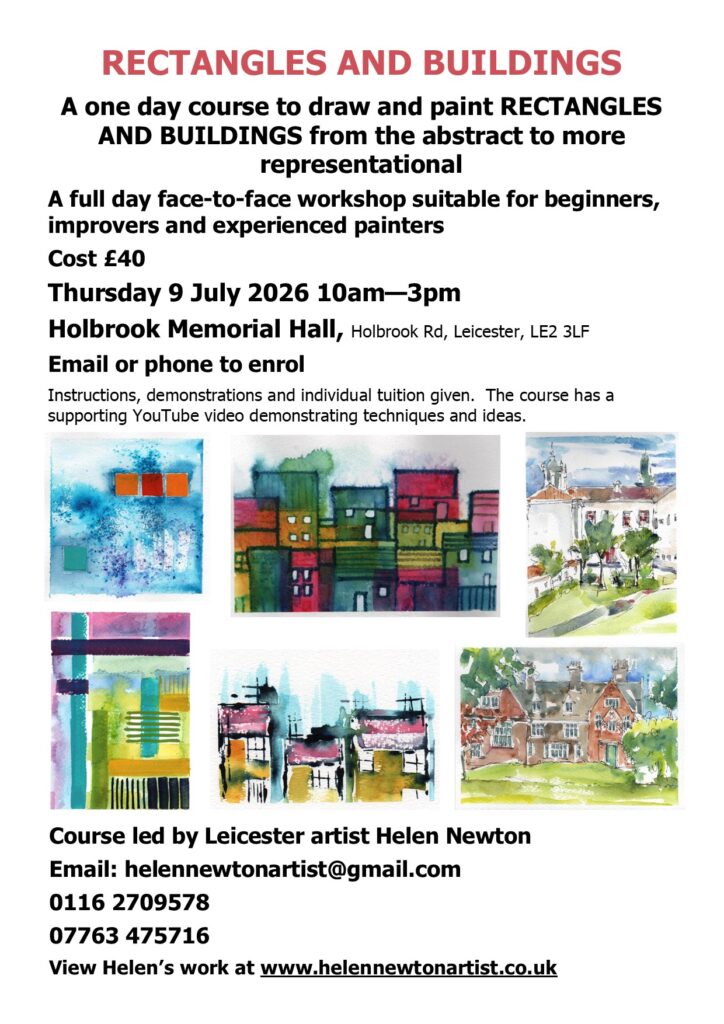 Link to PDF Flier for Rectangles and Buildings course in July 2026